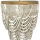 Harp & Finial® Nalu Brass/Cream Chandelier -1