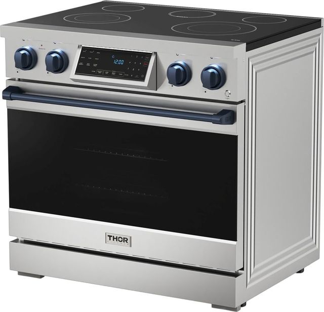 Thor Kitchen® Gordon Ramsay Series 36" Stainless Steel Pro Style Electric Range-2