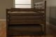 Kodiak Furniture Boho Linen Stone/Rustic Walnut Twin Daybed with Mattress -2