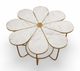 TOV Furniture Flower Marble Cocktail Table-3