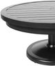 CabanaCoast® Customizable Monaco Aluminum 36" Outdoor Round Pedestal Coffee Table-1