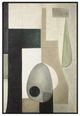 Uttermost® Fair Trade Black/Brown/Gray/Green Geometric Abstract Art-0