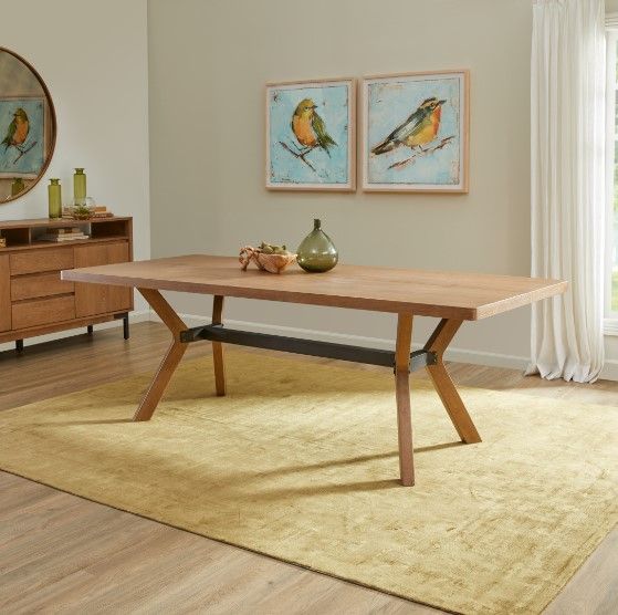 Flexsteel® Millwork Umber Rectangular Dining Table-1