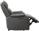 Primo™ International Heritage Brindle Charcoal Leather-Match Power Motion Loveseat-4