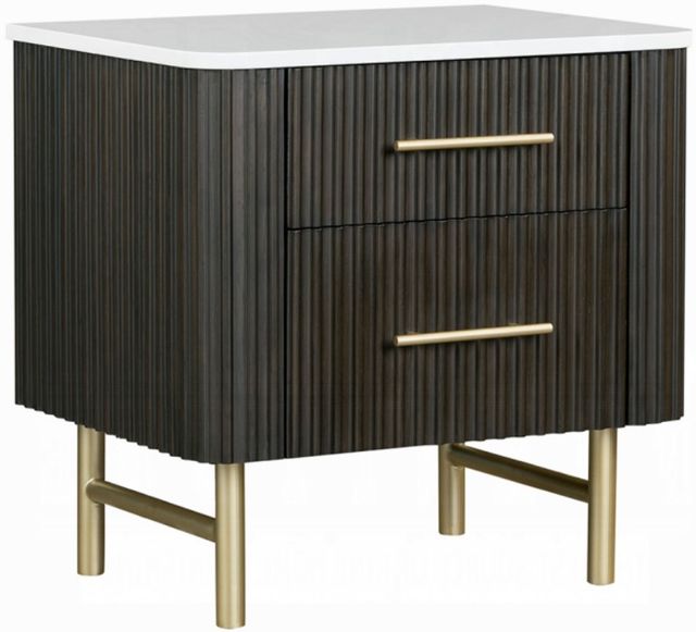 ACME Furniture Clayten Espresso/White Nightstand-0