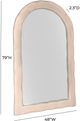 TOV Furniture Kaia Cream Floor Mirror-2