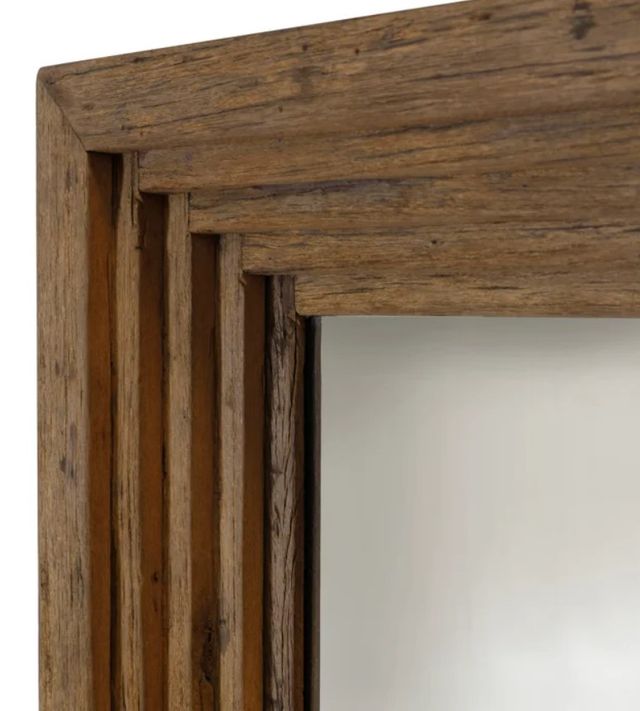 StyleCraft Natural Teak Framed Mirror-1