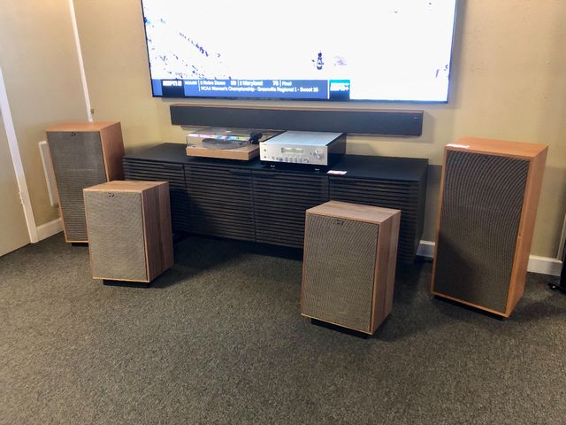 Klipsch® Heresy IV Walnut Floorstanding Speaker | A&B TV