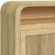 Elements International Ridgemont Natural 70" TV Console without Fireplace Insert-4
