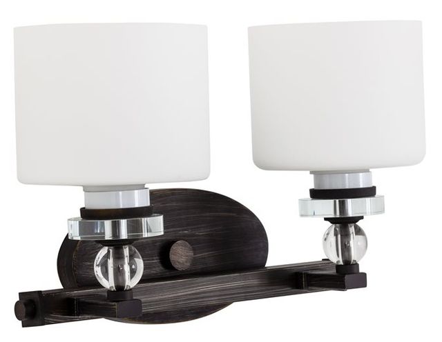 YHD Mitchell Peak Oil Rubbed Bronze 2-Light Vanity Lighting-0
