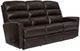 La-Z-Boy® Liam Espresso Leather Manual Wall Reclining Sofa-0