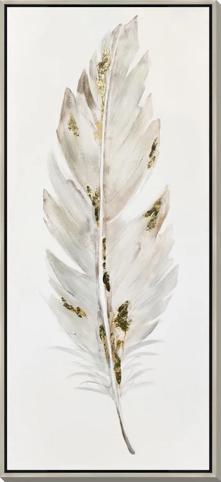 Classy Art 2-Piece 54" Hand Painted Textured Wall Art Set-1