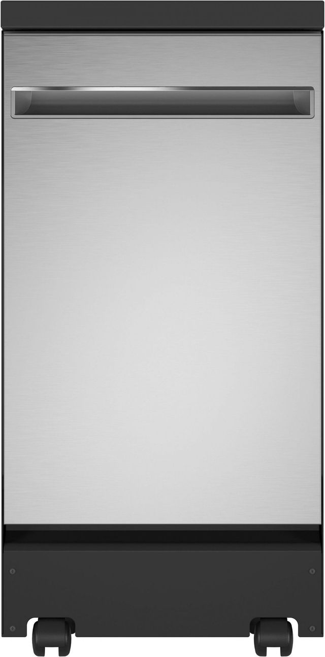 GE® 18" Stainless Steel Portable Dishwasher