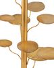 Currey & Company Antique Gold Leaf Vittoria Floor Lamp-3