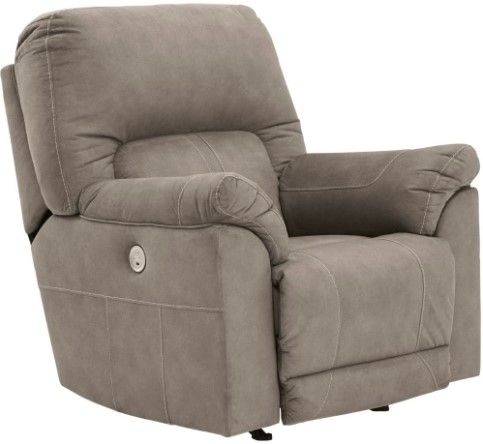 Benchcraft® Cavalcade 3-Piece Slate Power Reclining Living Room Set-3