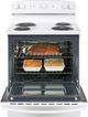 GE® 30" White Freestanding Electric Range-3