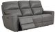 Bassett® Furniture Club Level Kenneth Gunmetal Power Reclining Sofa-2