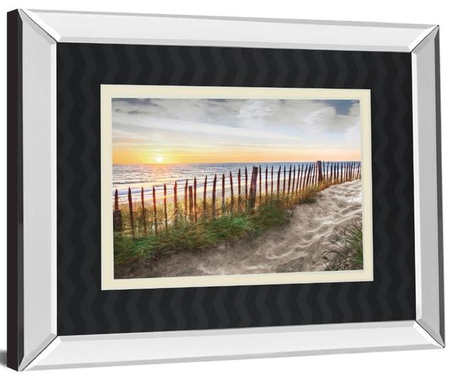 Classy Art White Sands At Sunset By Celebrate Life Gallery Mirror Framed Wall Art-0