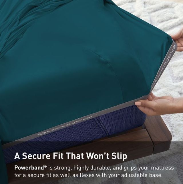 BEDGEAR® Hyper-Cotton™ Performance® 4-Piece Deep Teal Queen Sheet Set-4