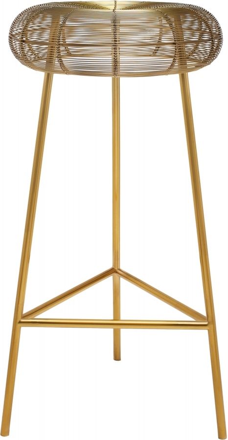 Meridian Furniture Tuscany Gold Bar Stool-0