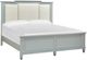 Magnussen Home® Glenbrook Pebble California King Panel Bed with Upholstered Headboard-0