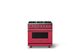 Viking® 5 Series 36" Valentine Pro Style Dual Fuel (LP) Range with Polished Chrome Trim-0