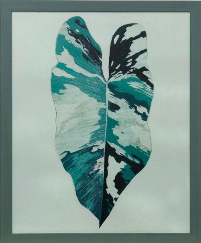 Stylecraft Black/Green Wall Art-0