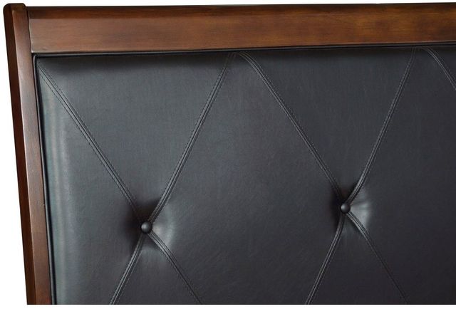 Homelegance® Cotterill Dark Cherry Eastern King Panel Bed-3