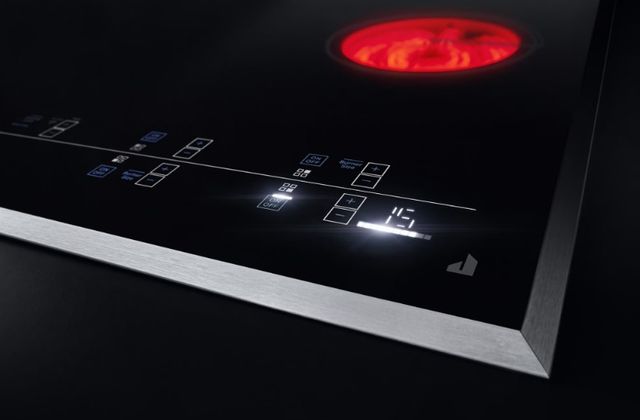 JennAir® Oblivion 36" Black Electric Cooktop with Emotive Controls-1