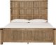 Signature Design by Ashley® Ridgester 4-Piece Light Brown King Panel Bedroom Set-2