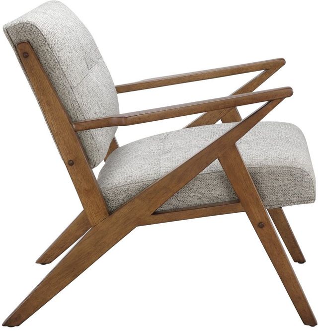 Olliix by INK+IVY Light Grey Rocket Lounge Chair-3