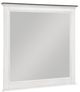 Mazin Furniture Chesterton Antique White/Dark Brown Mirror-1