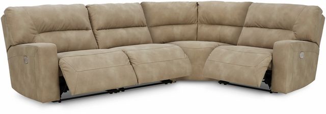Signature Design by Ashley® Next-Gen DuraPella 4-Piece Sand Power Reclining Sectional-0
