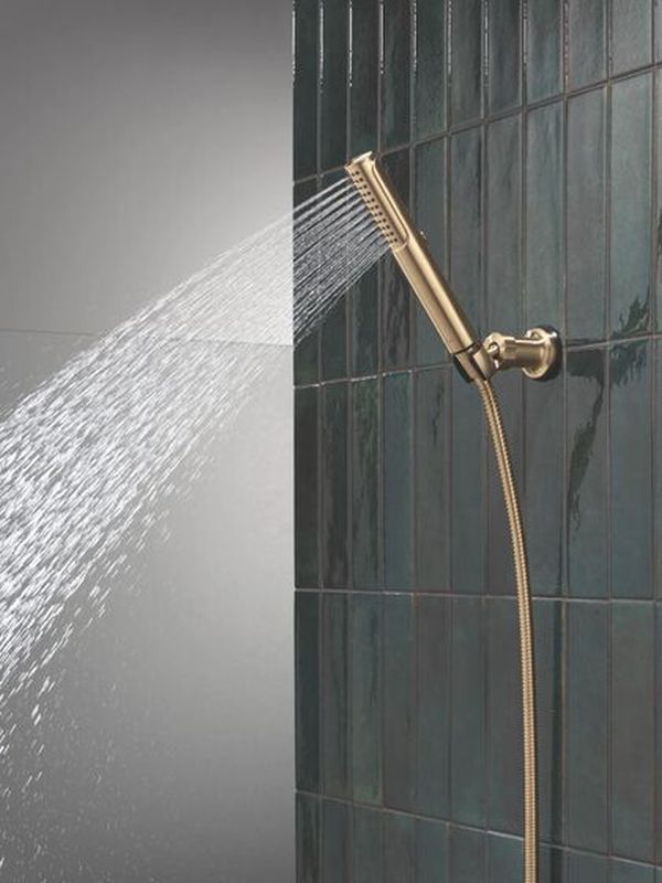 Delta Universal Showering Components Lumicoat® Champagne Bronze 2-Setting Hand Shower with ProClean™ Spray-1