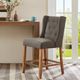 Olliix by Madison Park Charcoal Cleo Counter Stool-3