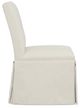 Fairfield® Customizable Entree Dining Tufted Straight Short Back Skirted Dining Side Chair with Tobacco Legs-2