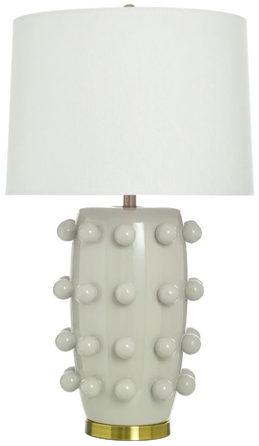 Harp & Finial® Marni Gray Table Lamp-0