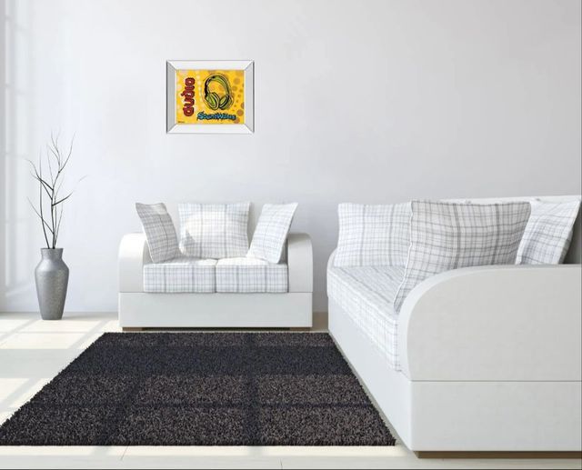 Classy Art Audio by Tava Luv Mirror Framed Wall Art-2