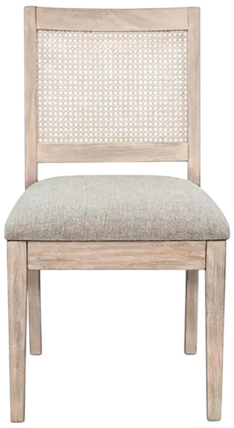 Sunny Designs™ Blair Frost Gray/Wheat Dining Chair-2