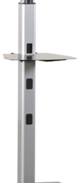 Chief® Silver Large Flat Panel Floor Stand-1