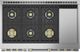Monogram® Statement Collection 48" Stainless Steel Pro Style Dual Fuel Range-3