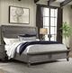 Intercon Forge Wire Brushed Steel Gray King Panel Bed-1