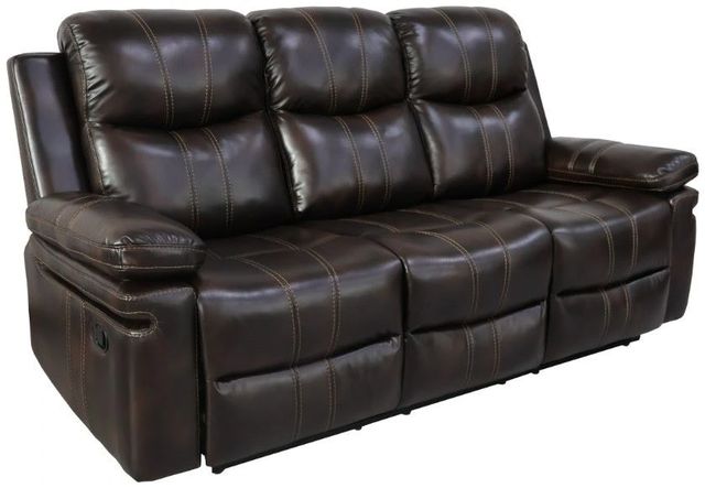 New Classic® Home Furnishings Kellen Brown Manual Reclining Sofa-0