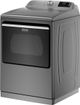Maytag® 7.4 Cu. Ft. Metallic Slate Front Load Electric Dryer-1