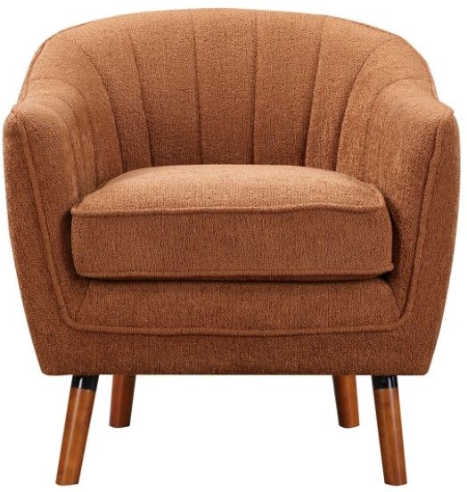 Mazin Furniture Cutler Rust Accent Chair-1