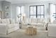 Fusion Furniture Sutton Sand 91" Slipcovered Sofa-1