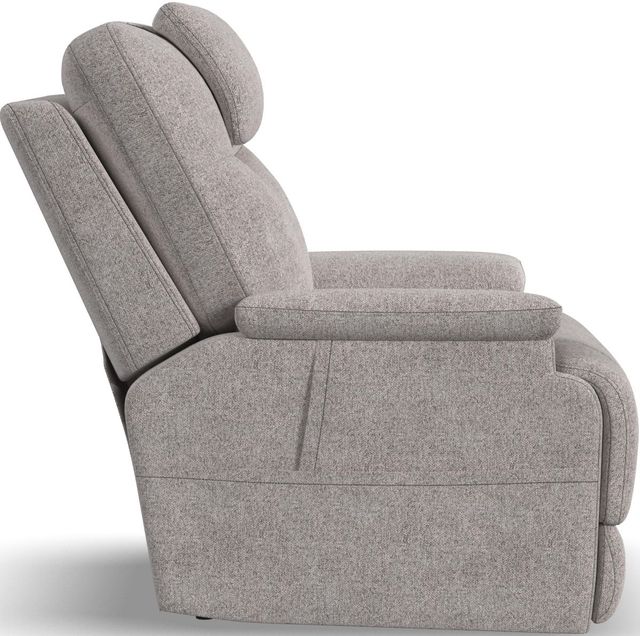 Flexsteel® Zecliner M1 Dove Power Sleep Recliner with Power Headrest and Lumbar-2