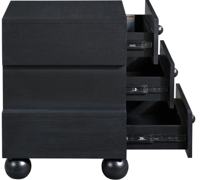 Meridian Furniture Askew Black Nightstand-4