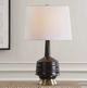 Uttermost® Foster Black Glaze Table Lamp-1