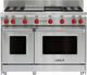 Wolf® 48" Stainless Steel Gas Range Riser-1